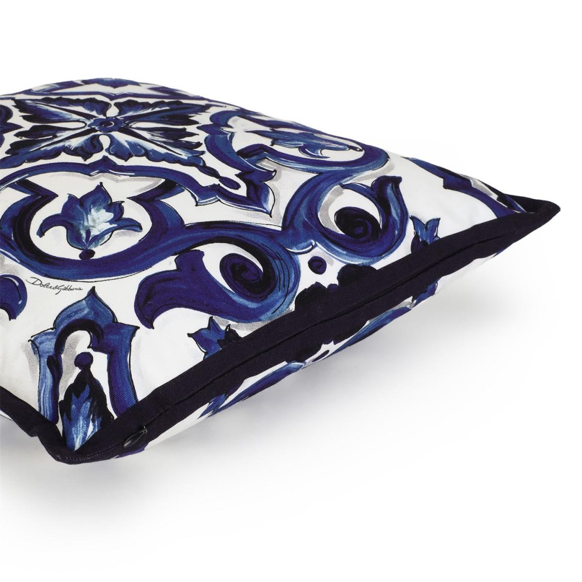 Blu Mediterraneo Canvas Cushion - 45x45cm – image 4