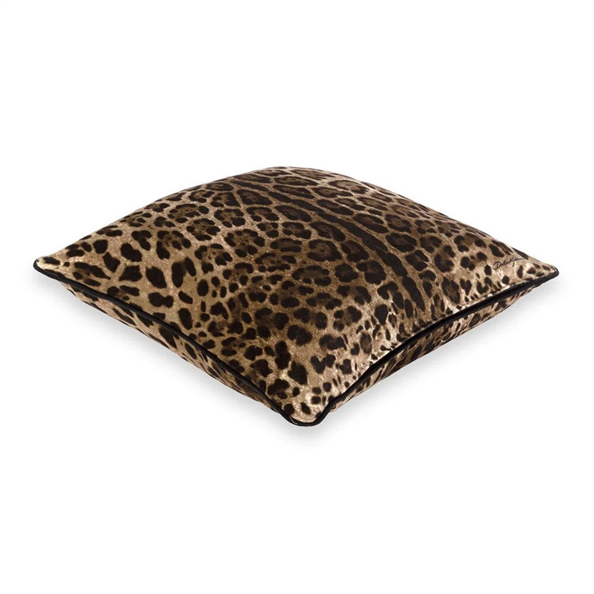Leopard Velvet Cushion - 60x60cm – image 3