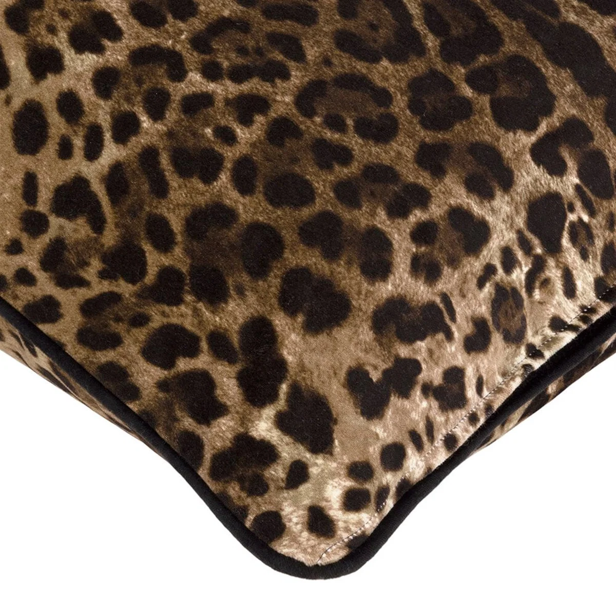 Leopard Velvet Cushion - 60x60cm – image 4
