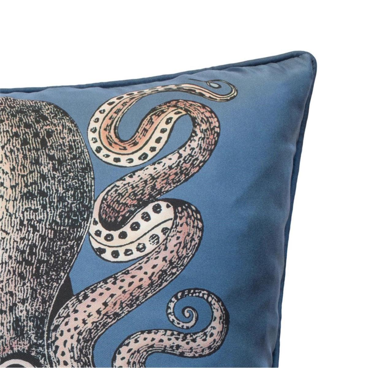 Polipo Octopus Silk Reversible Cushion - 45x45cm – image 6