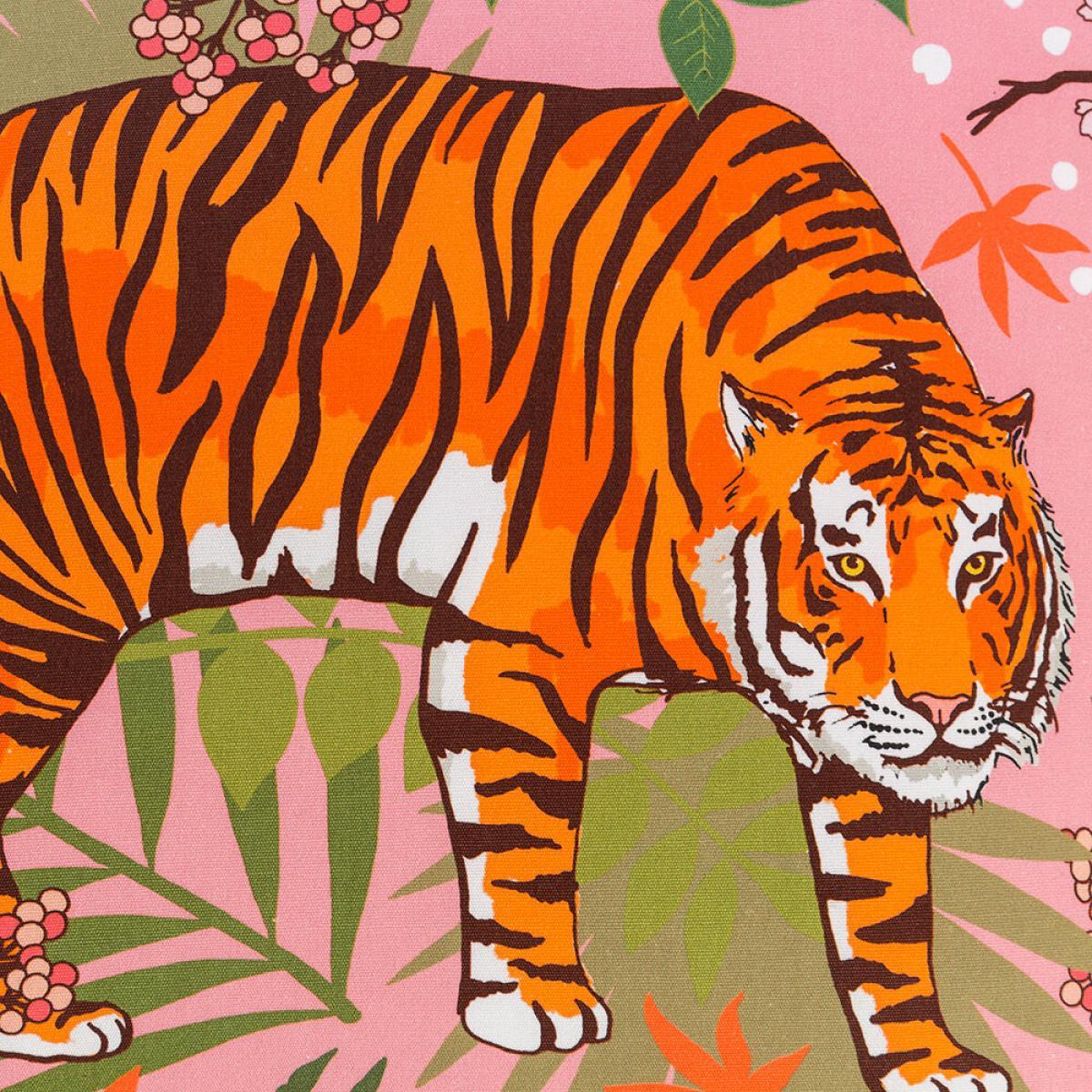 Karen Mabon - Tiger Blossom Cushion - 45x45cm – image 4