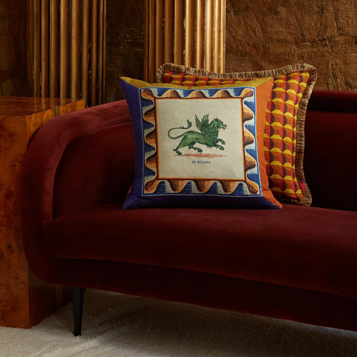 Gergei Erdei - Grypho Cushion - 50x53cm – image 3