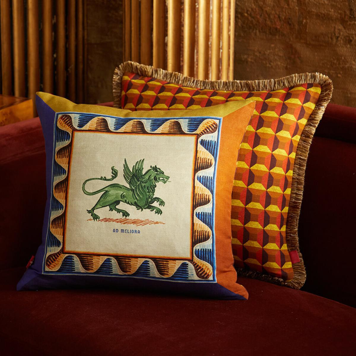 Gergei Erdei - Grypho Cushion - 50x53cm – image 4