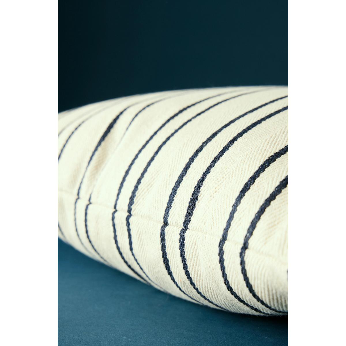 Ellenvale Interiors Navy Stripe Cushion – image 3