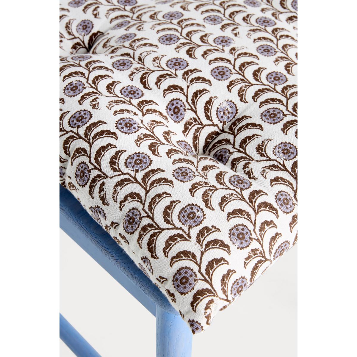 Roma Dining Chair Leora Block Print Cushion – image 2