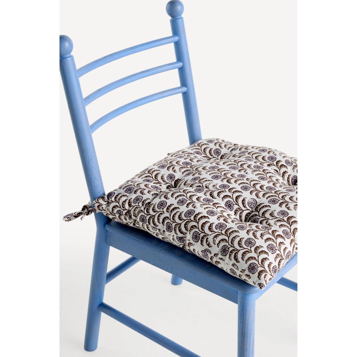 Roma Dining Chair Leora Block Print Cushion – image 3
