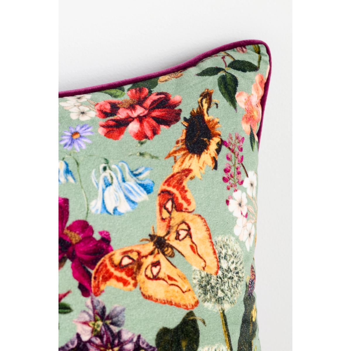 Evie Cotton Printed Floral Cushion – image 4