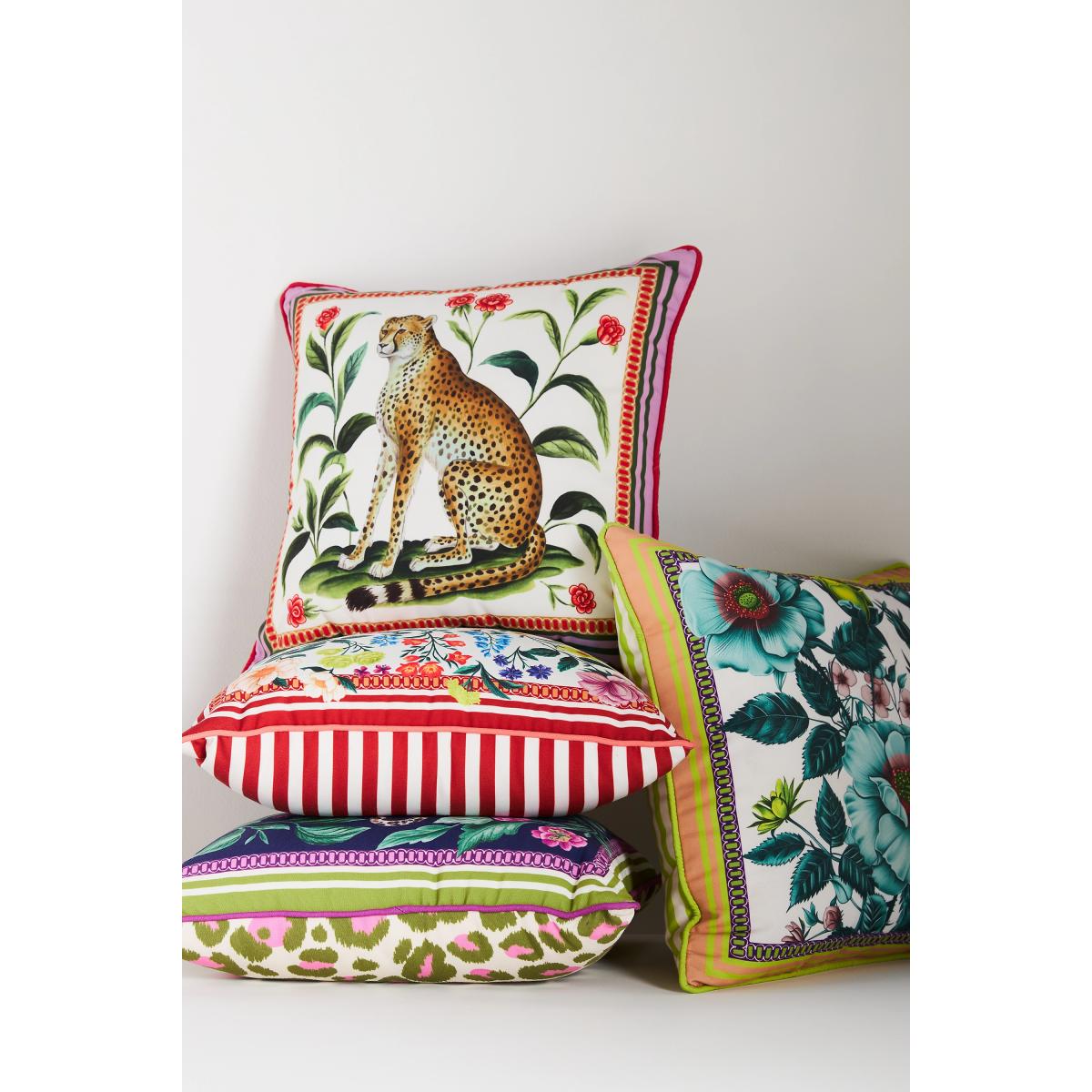 Maeve Scarf Printed Floral Indoor/Outdoor Cushions – image 3