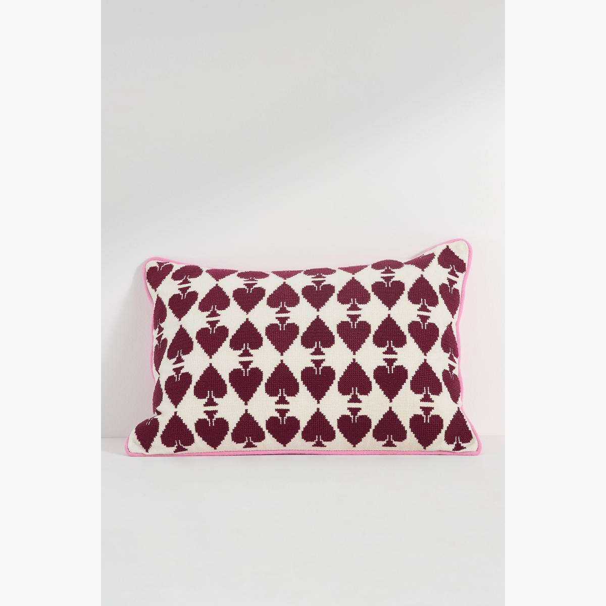 Ace Cotton Embroidered Needlepoint Cushion – image 1