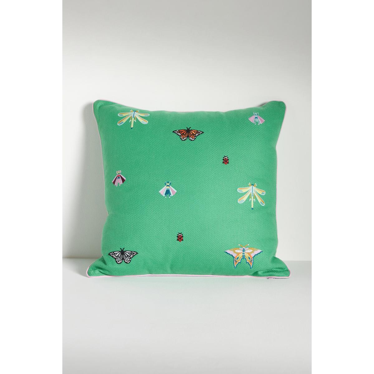 Bexley Embroidered Tapestry Square Cushion – image 2