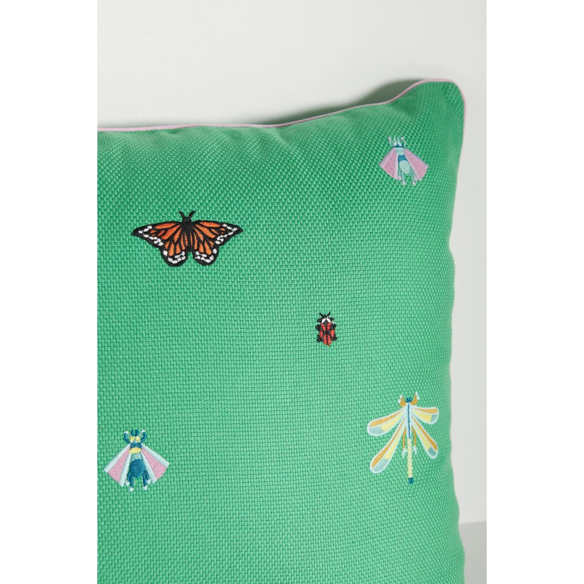 Bexley Embroidered Tapestry Square Cushion – image 4