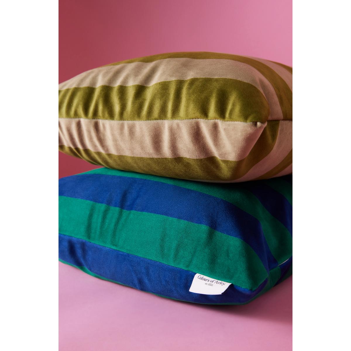 Colours of Arley for Anthropologie Stripe Square Cushion – image 2