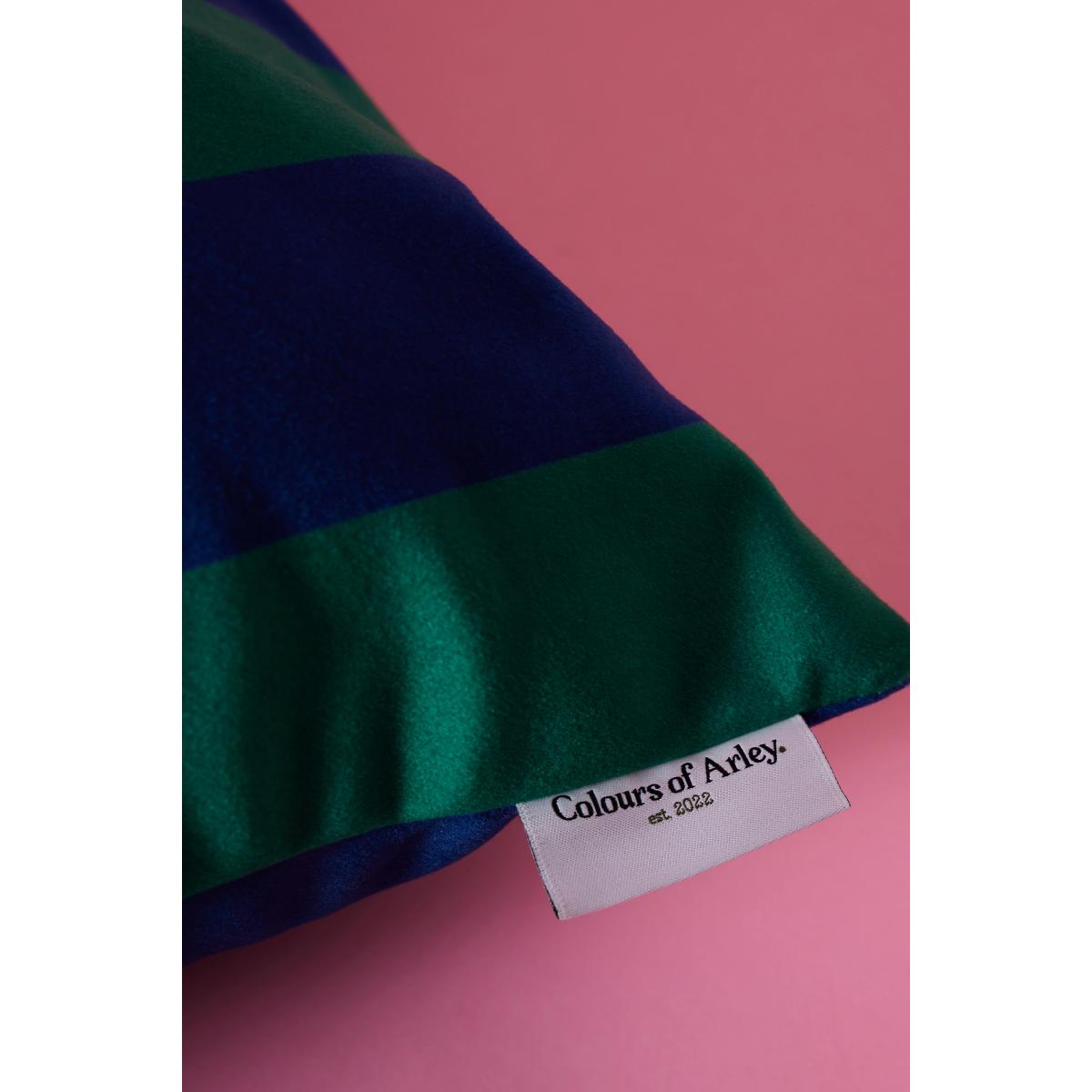 Colours of Arley for Anthropologie Stripe Square Cushion – image 3
