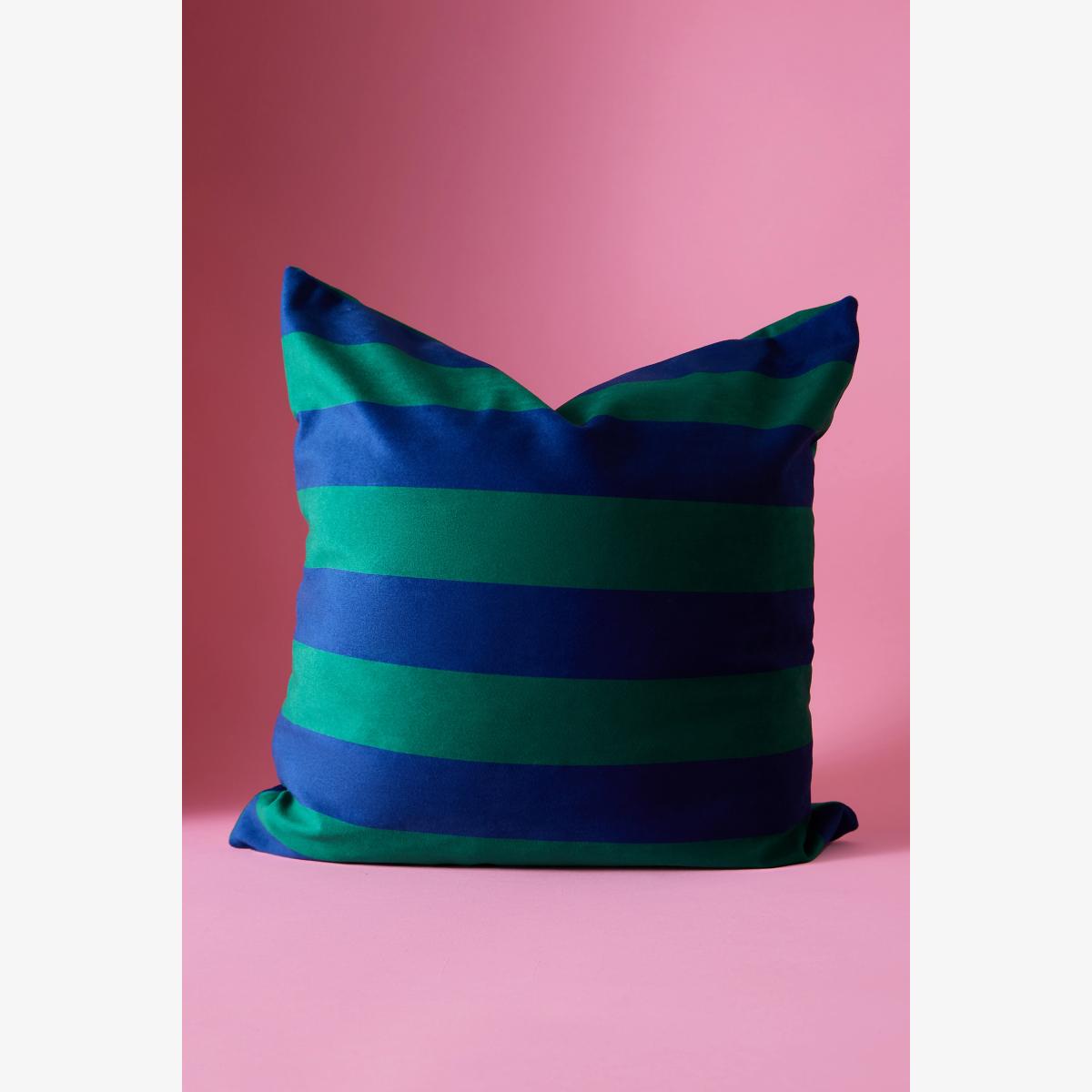 Colours of Arley for Anthropologie Stripe Square Cushion – image 1