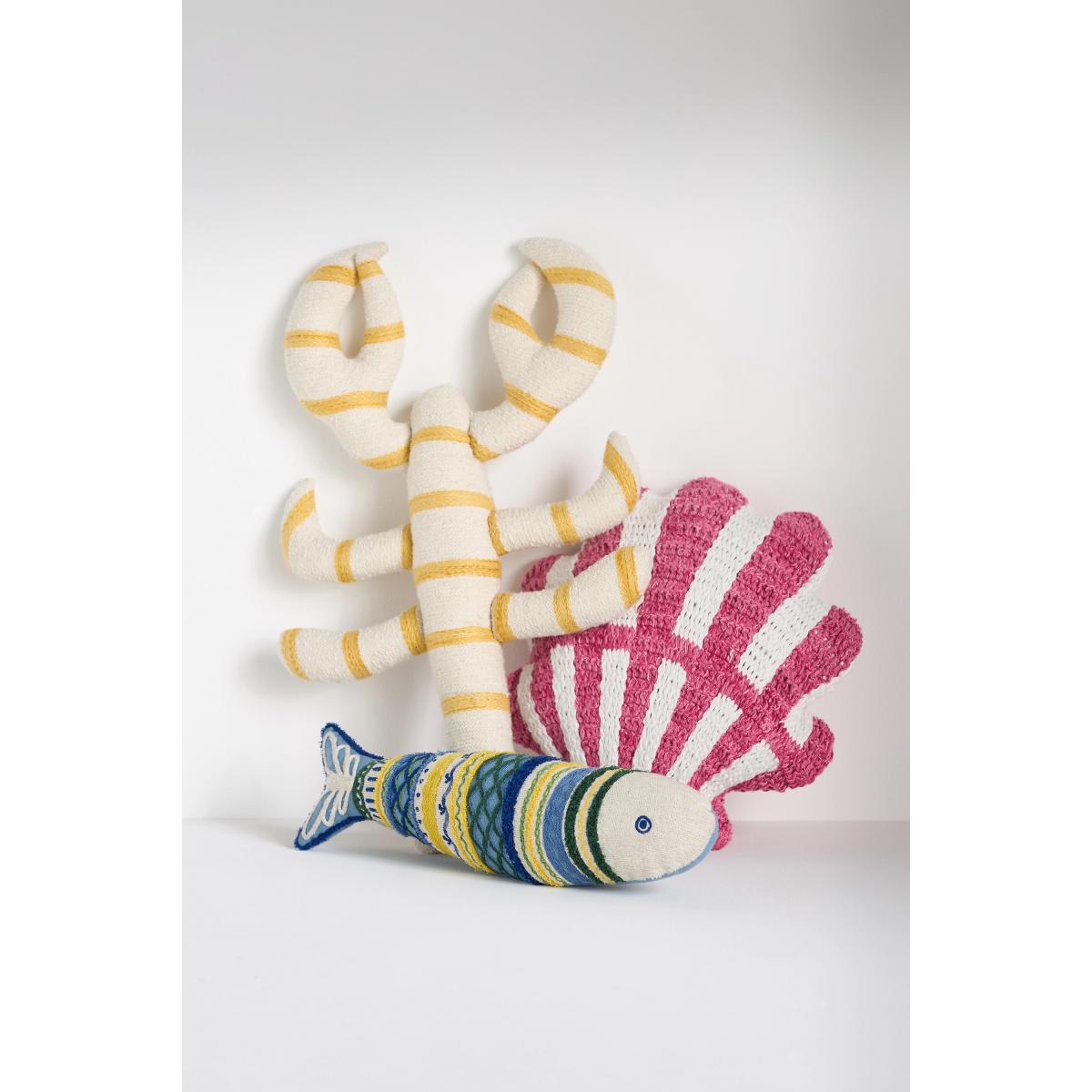 Sea Icon Crochet Shaped Cushion – image 2