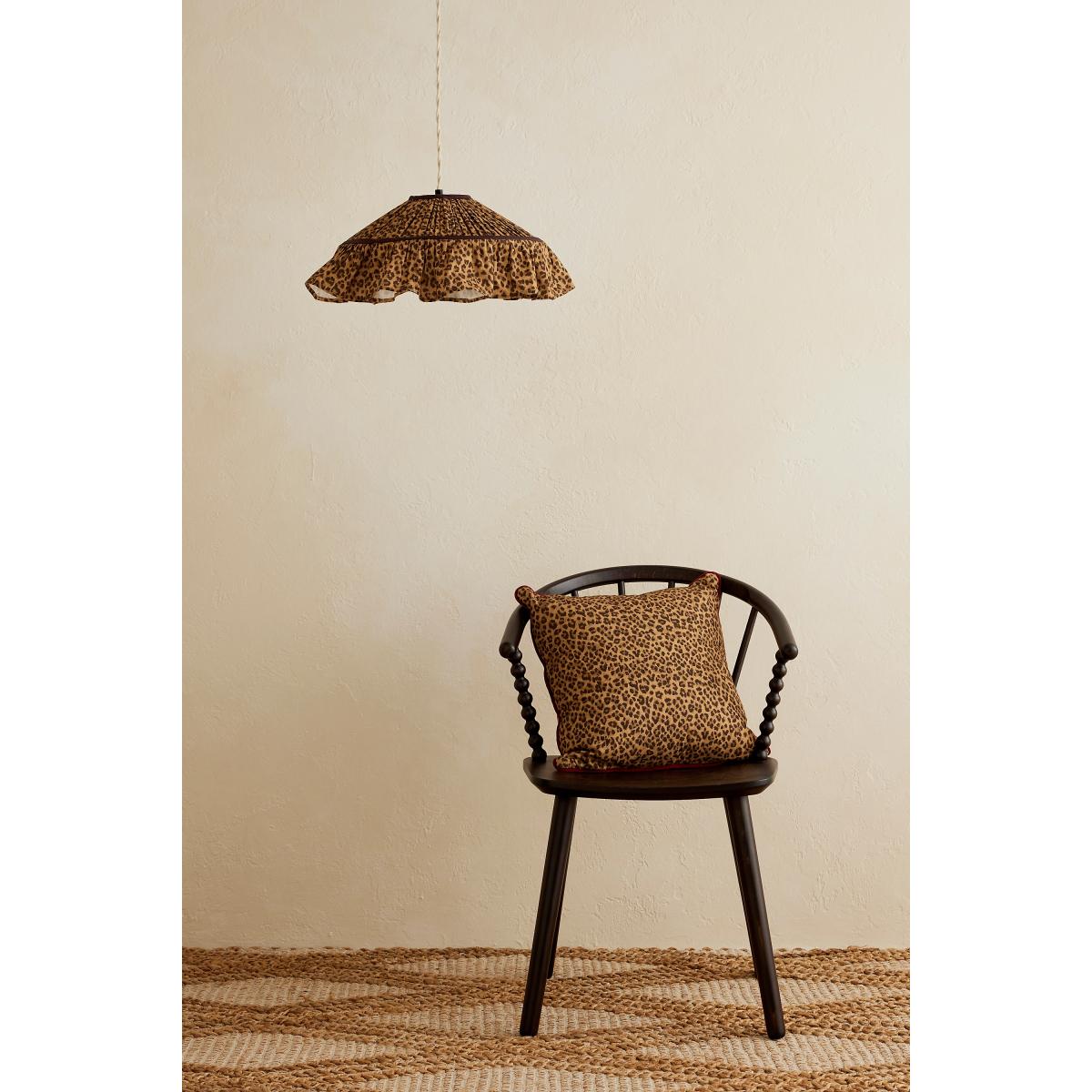 Anna + Nina Leopard Print Cushion – image 6