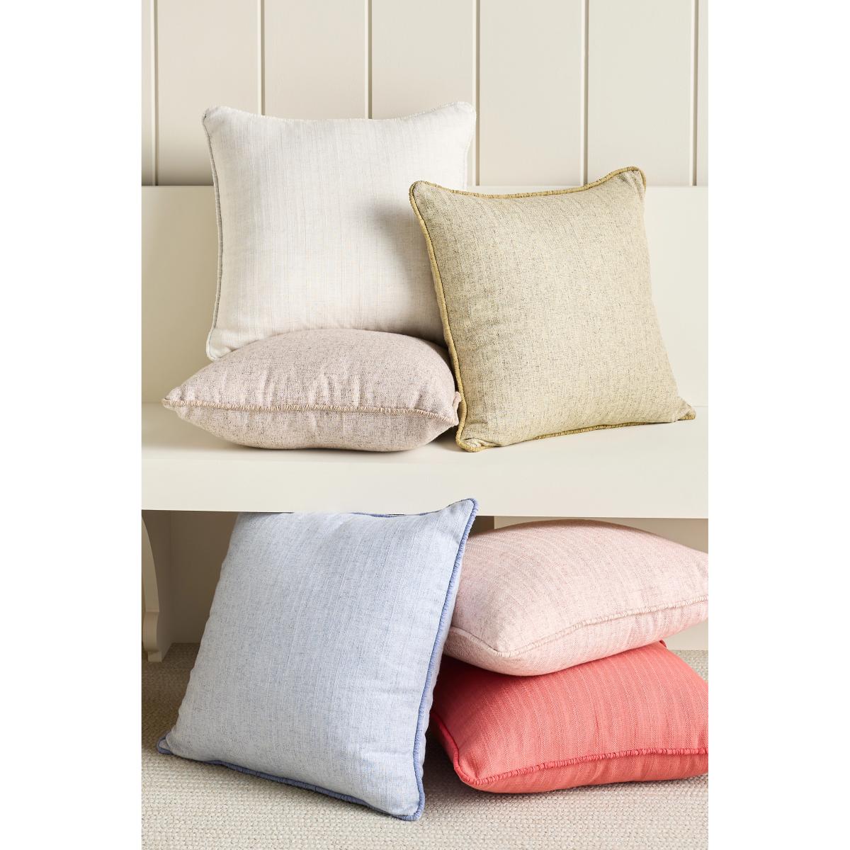 Rowen Linen-Blend Cushion – image 2