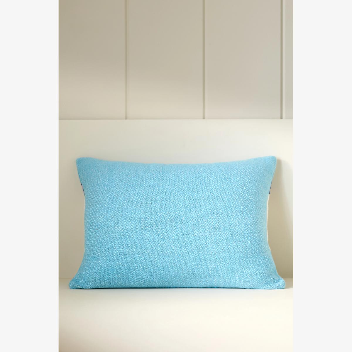 Alden Embroidered Cotton Cushion – image 1