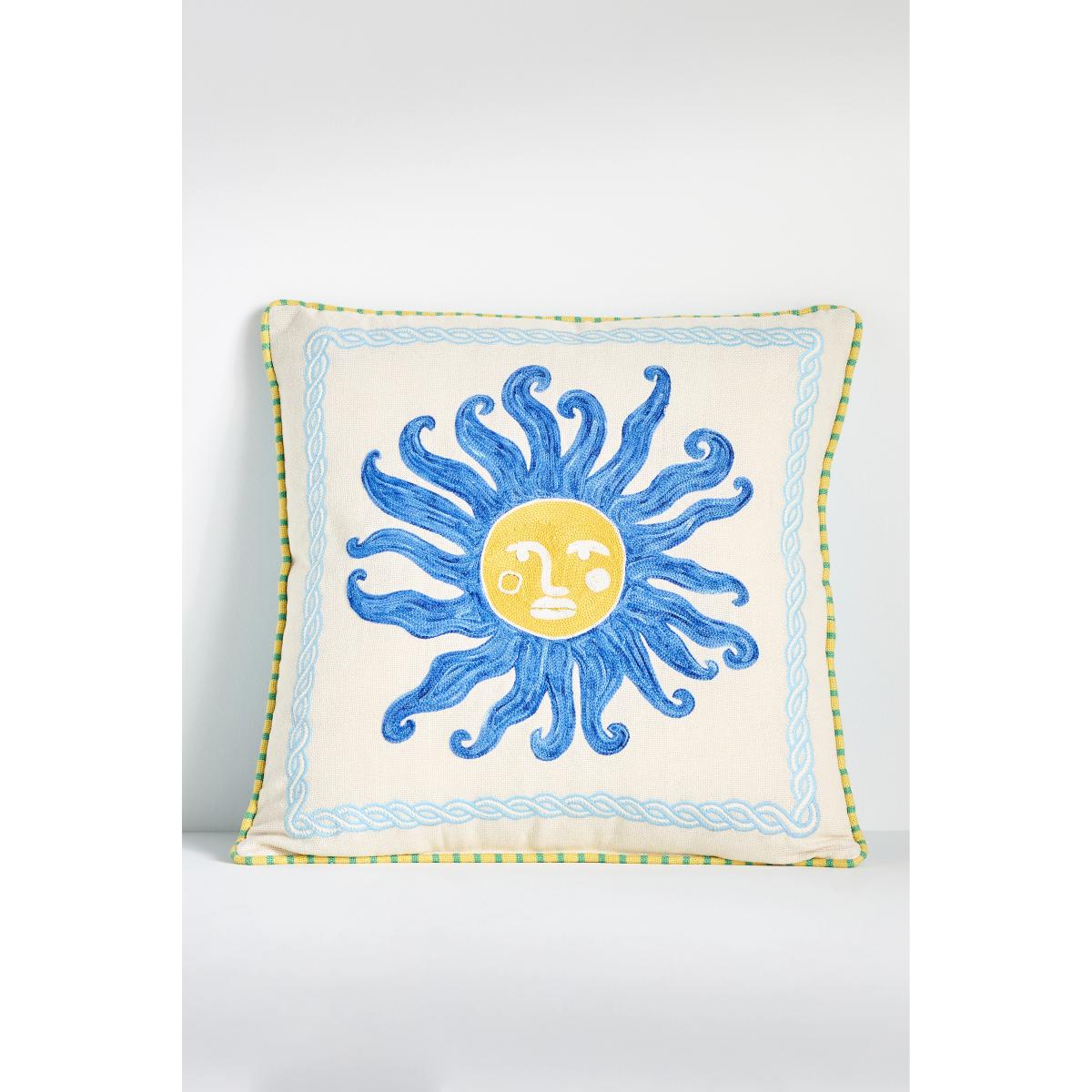 Soula Embroidered Indoor/Outdoor Cushion – image 2