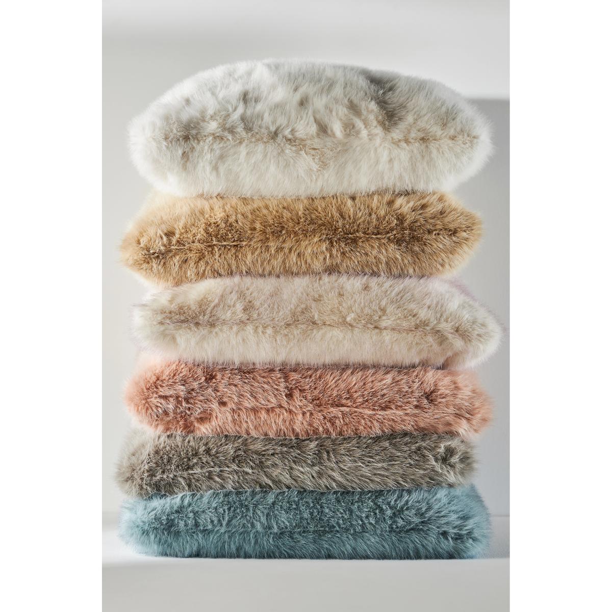 Chloe Faux Fur Cushion – image 6