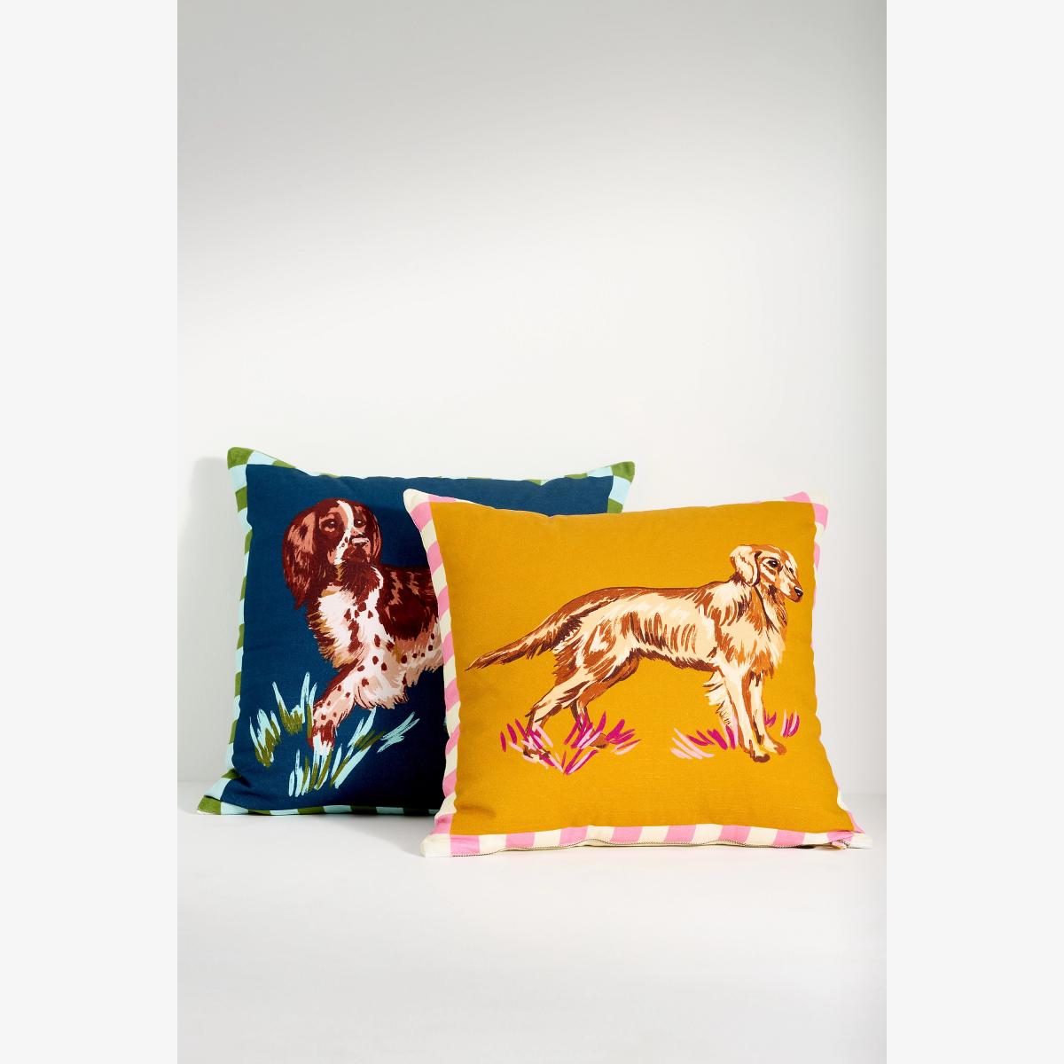 Portabello Cotton Printed Icon Cushion – image 1