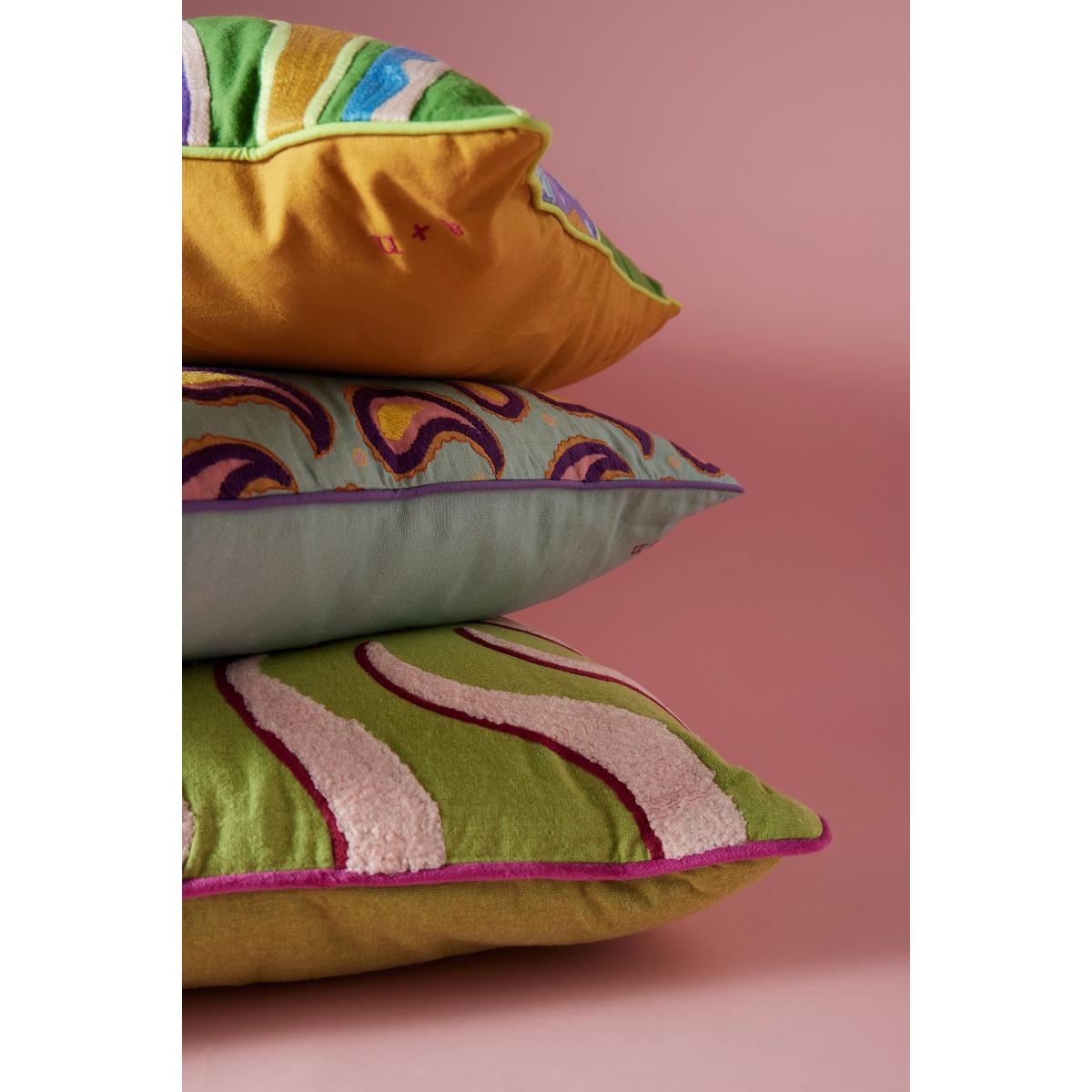Anna + Nina Dream Embroidered Cushion – image 2