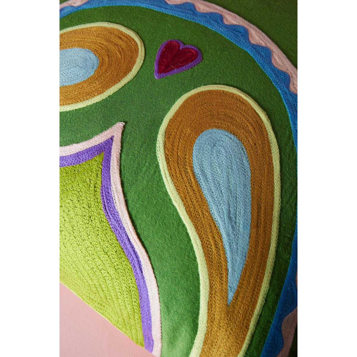 Anna + Nina Dream Embroidered Cushion – image 3