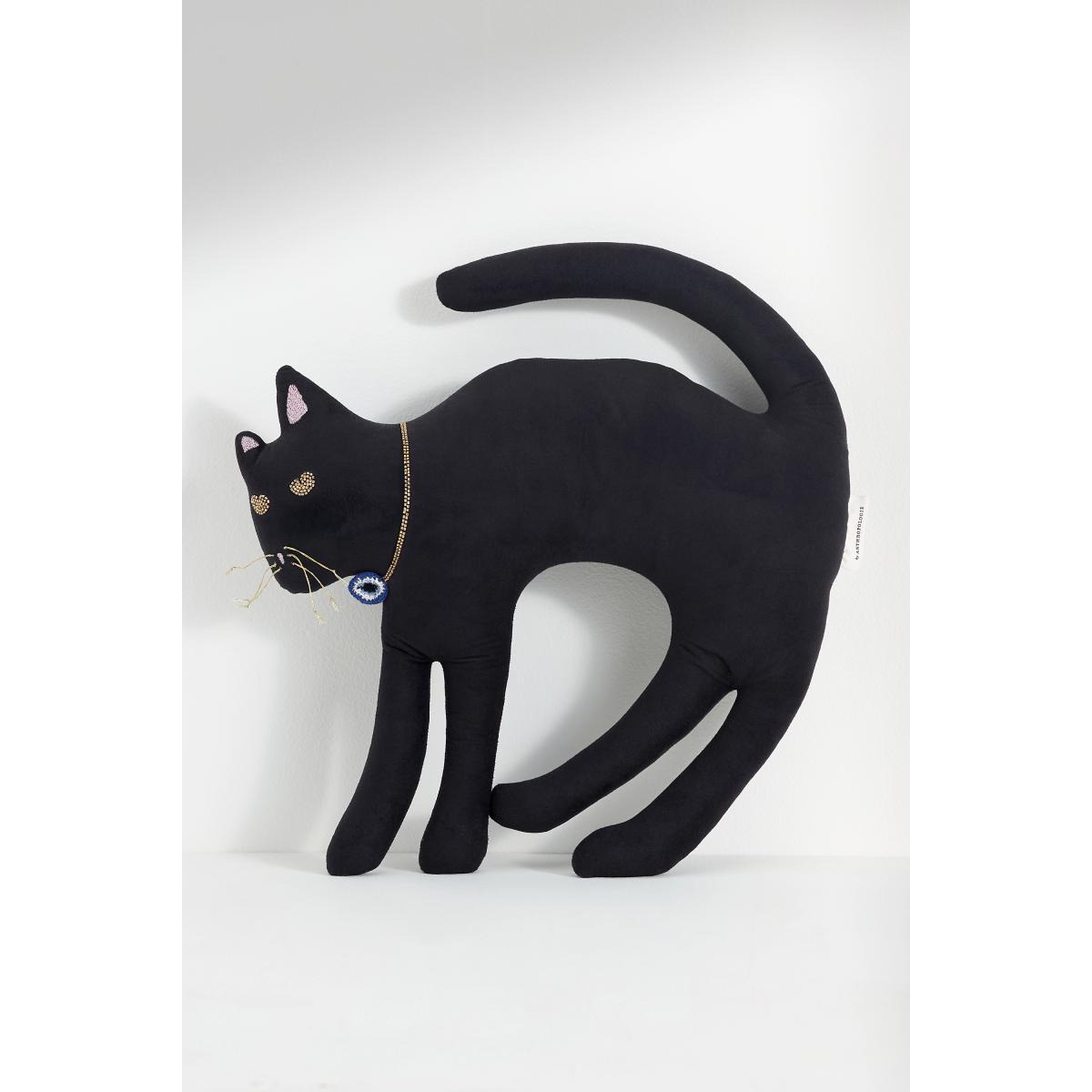 Halloween Embroidered Shaped Cushion – image 3