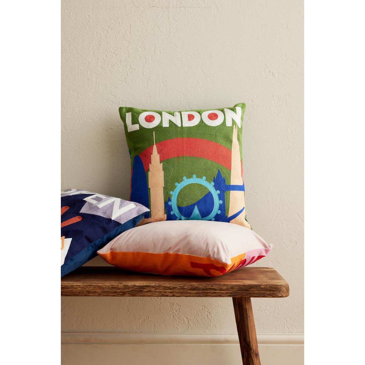 The Pillow Drop London Square Cushion – image 2