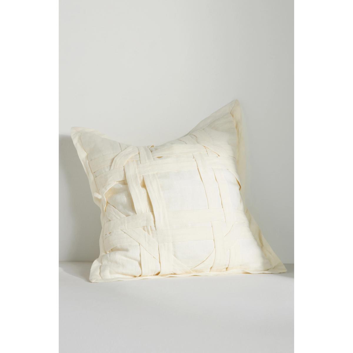 Interlace Linen Cushion – image 2
