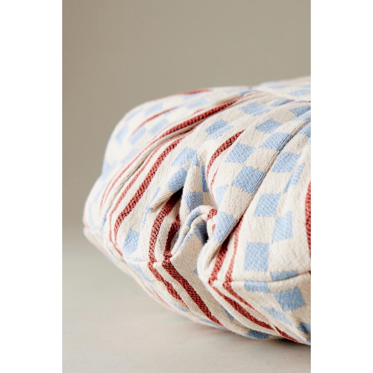 TBCo Blue Stripe Round Cushion – image 3