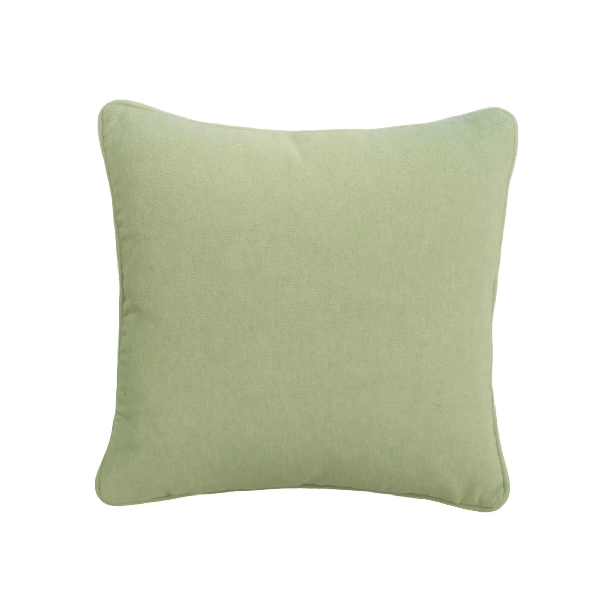 Cinema Parlour, Sustainable Feather, Cushion, 55cm x 55cm - Andrew Martin Velvet Plain