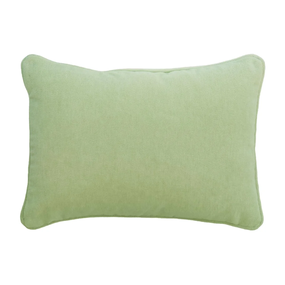 Cinema Parlour Rectangular, Sustainable Feather, Cushion, 55cm x 40cm - Andrew Martin Velvet Plain