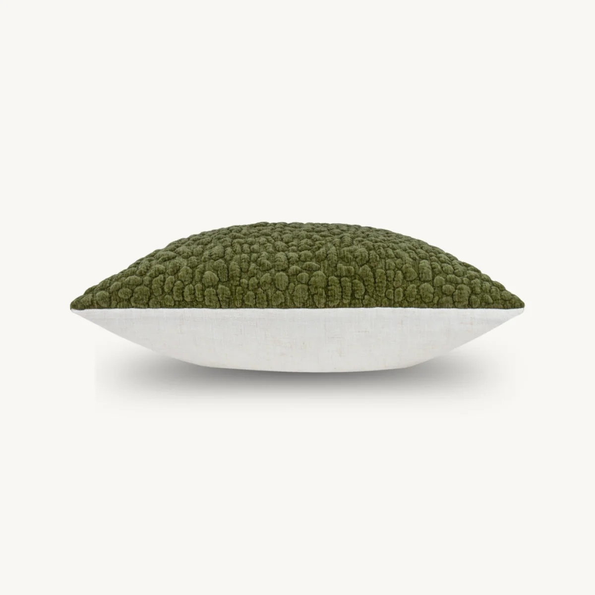 Solstice Chenille Cushion, Green – image 5
