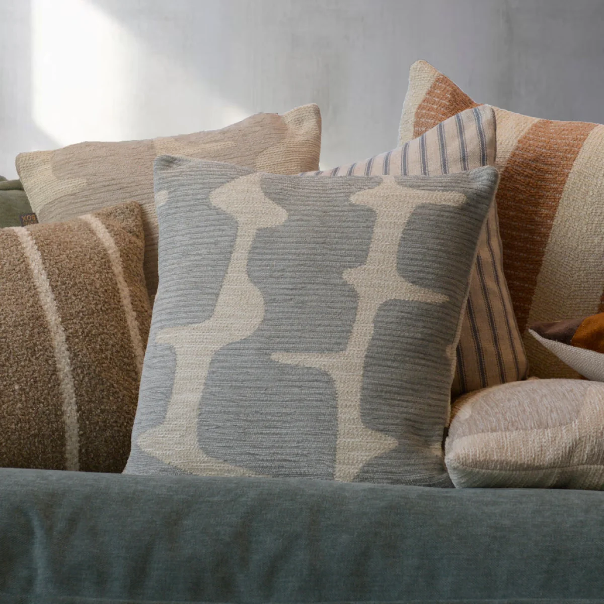 Ariel Cushion, Blue – image 1