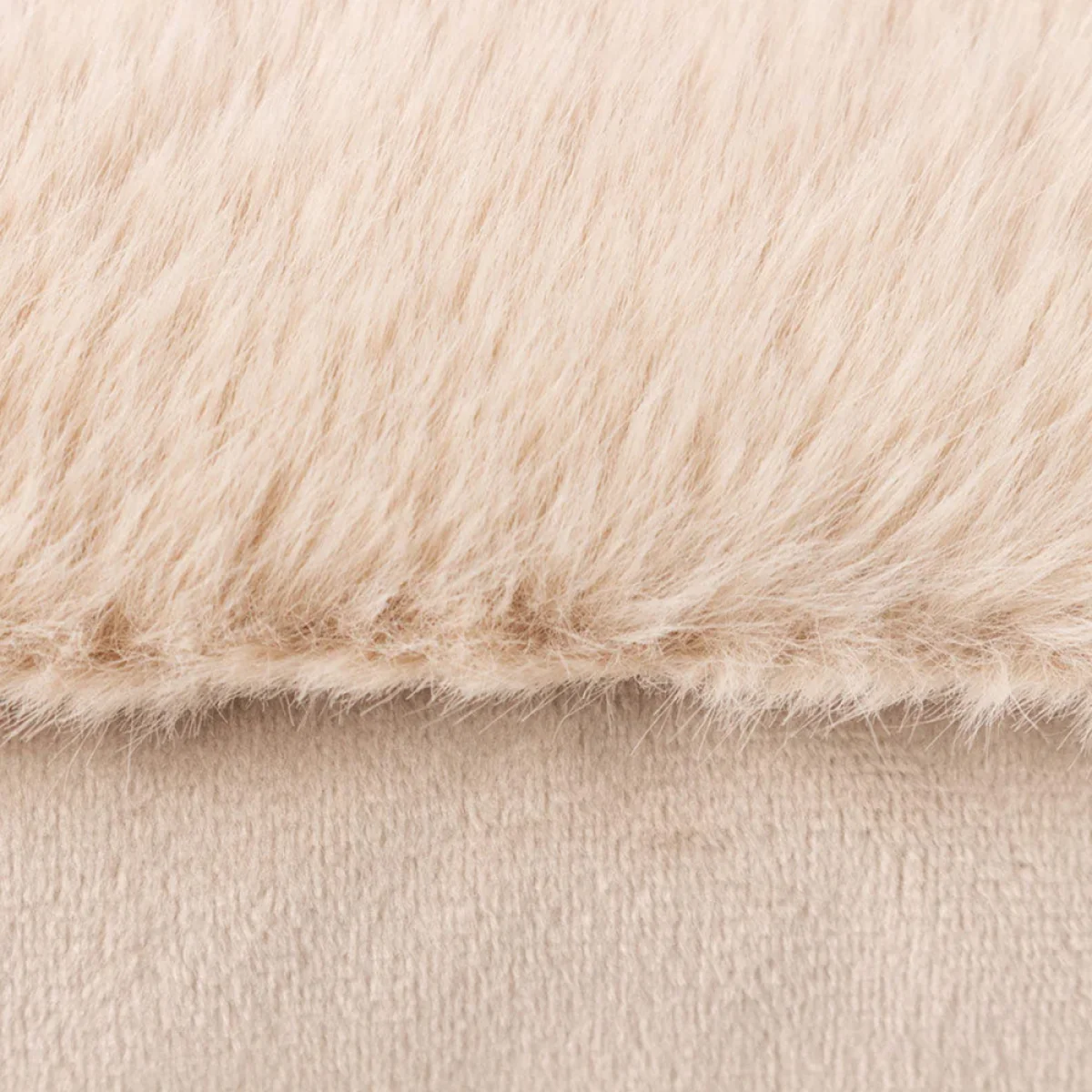 Faux Fur Cushion, Brûlée – image 3