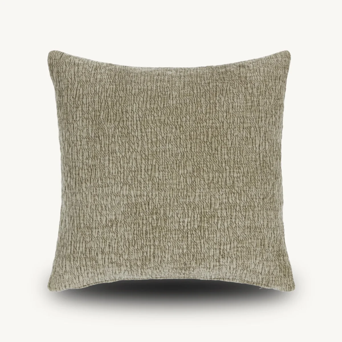 Textured Cushion, Green – image 2