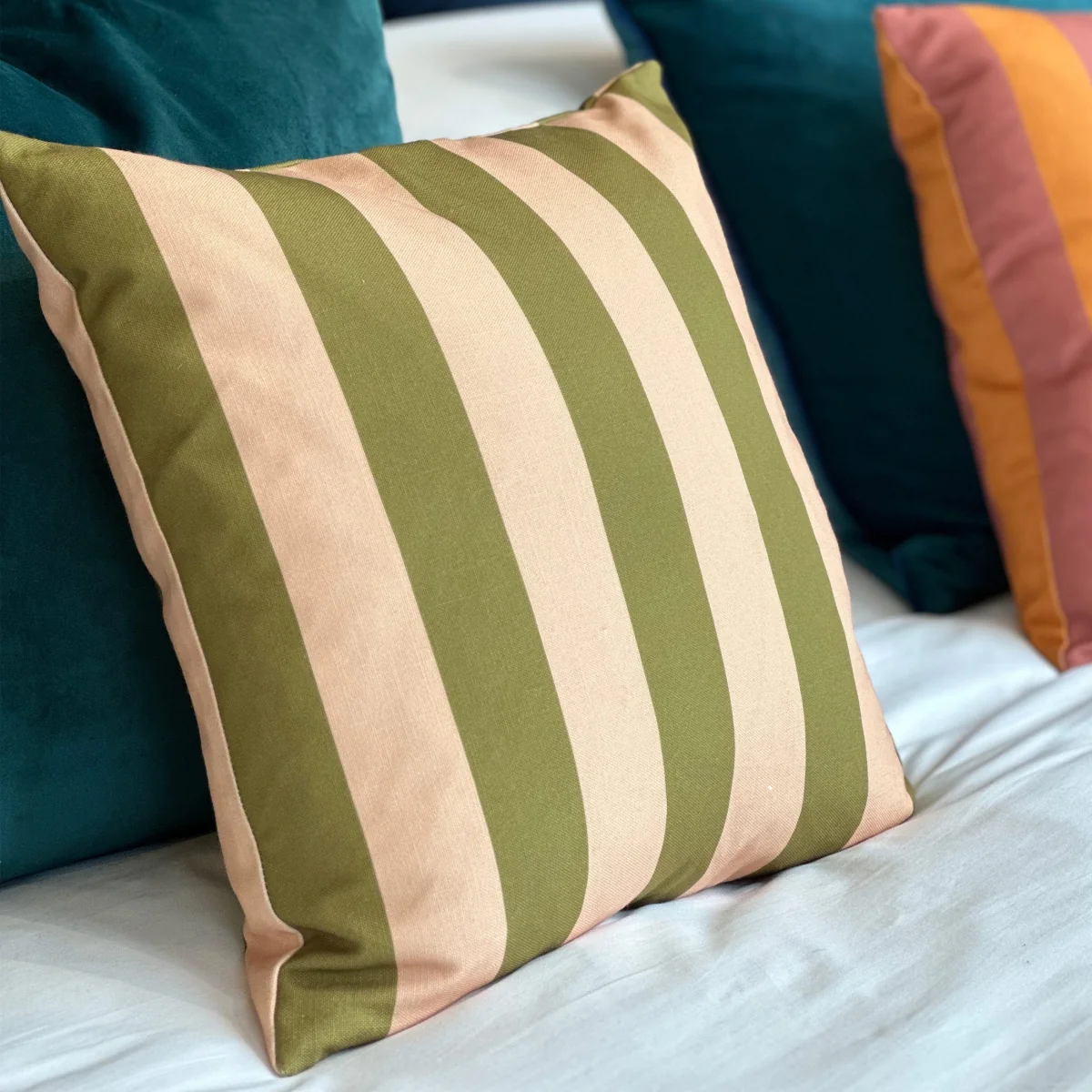 Colours Of Arley Classic Cushion - Sycamore & Alderley Edge – image 2