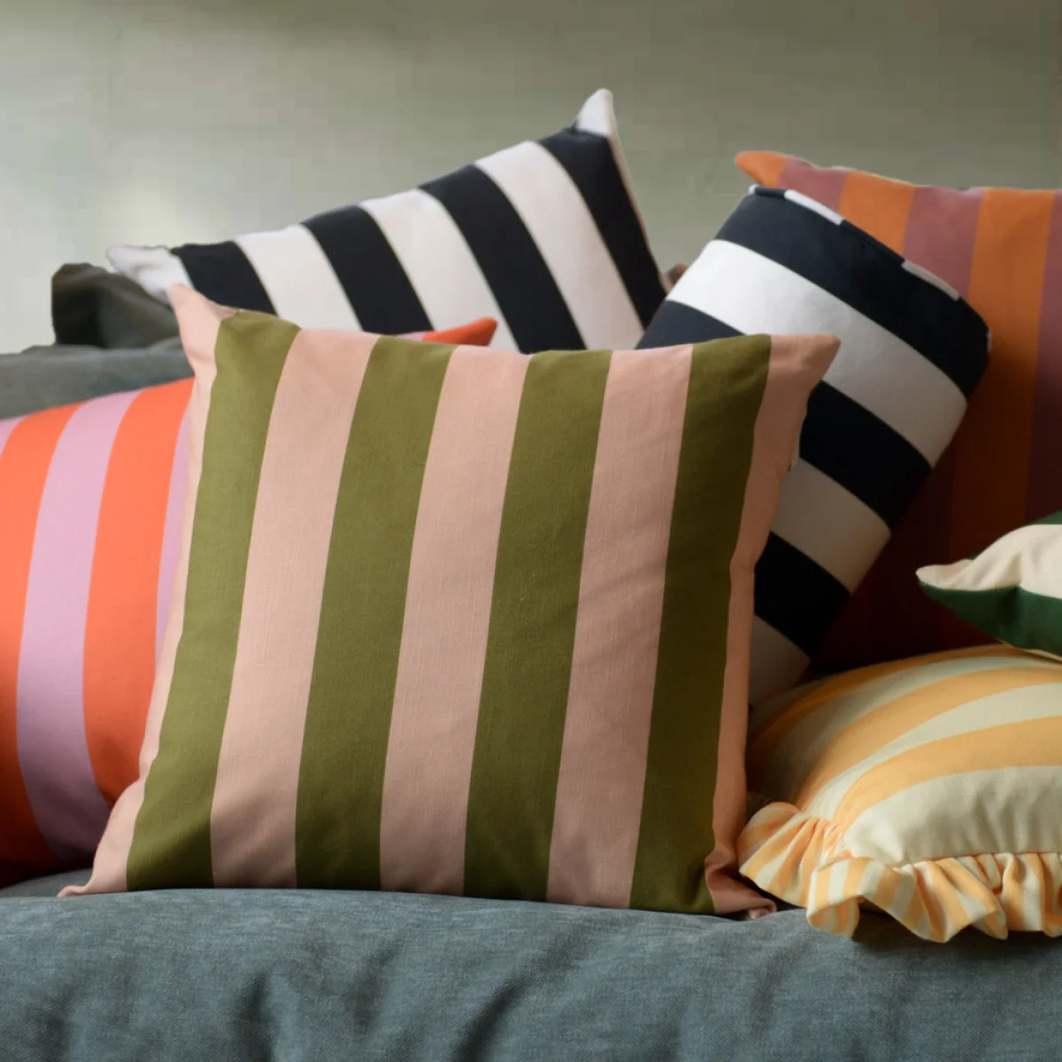 Colours Of Arley Classic Cushion - Sycamore & Alderley Edge – image 1