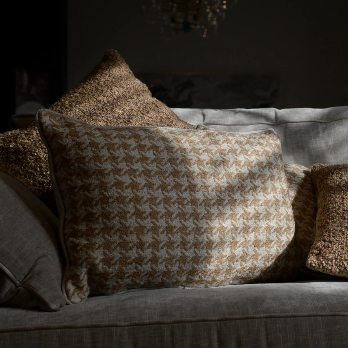 Selena Peach Sorbet Bolster Cushion – image 1