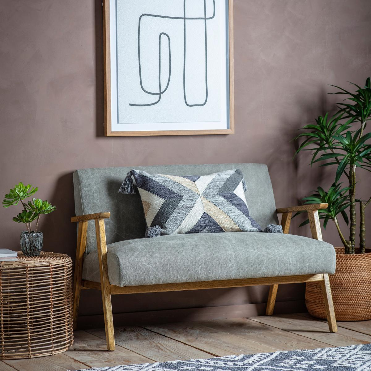 Mala Grey Cushion | Barker & Stonehouse – image 2