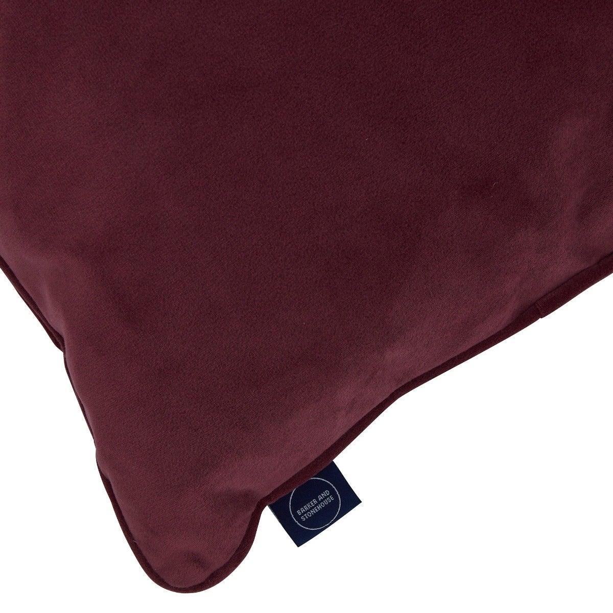 Purple Rose Velvet Cushion | Barker & Stonehouse – image 2