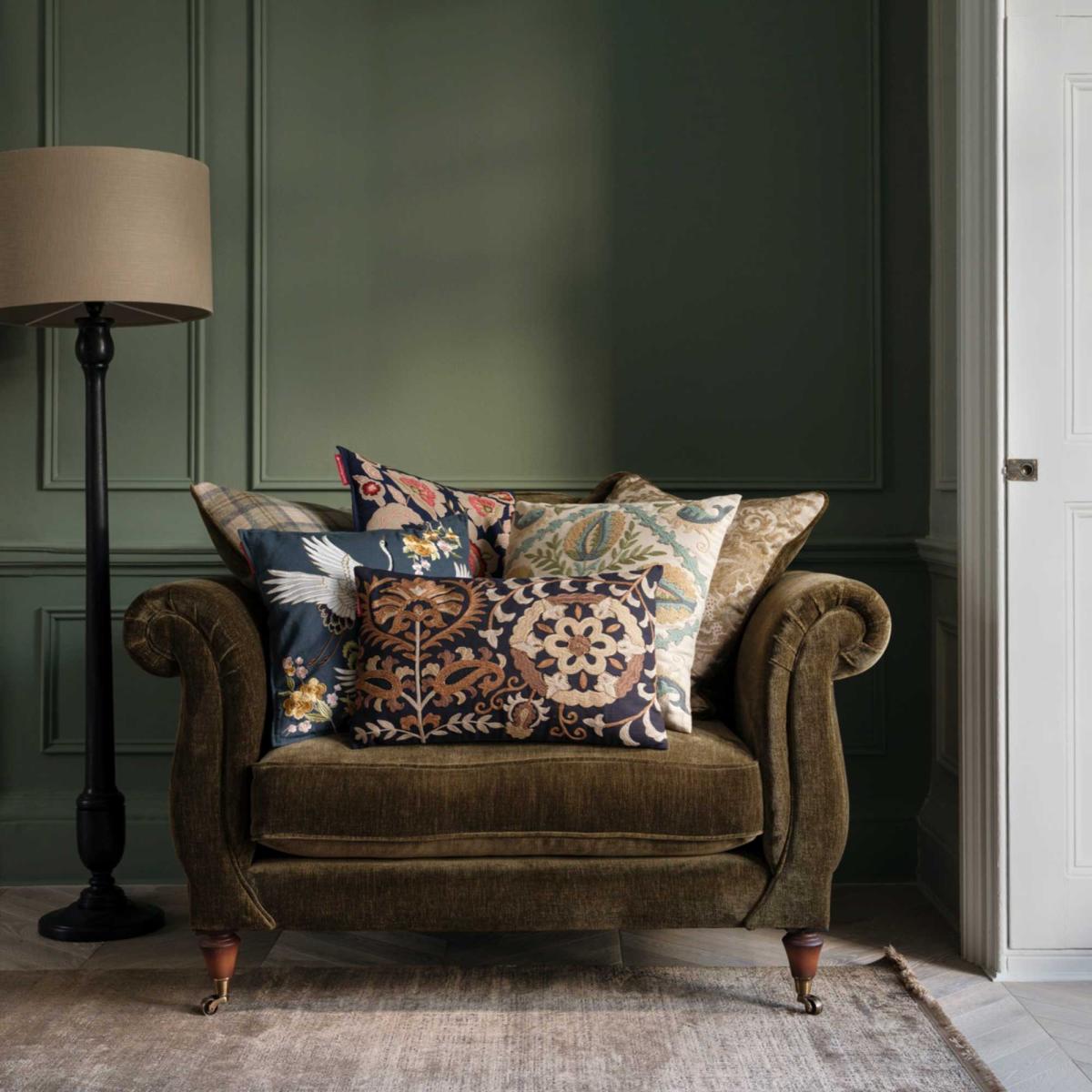 Drew Pritchard Vintage Navy Cushion | Drew Pritchard – image 2
