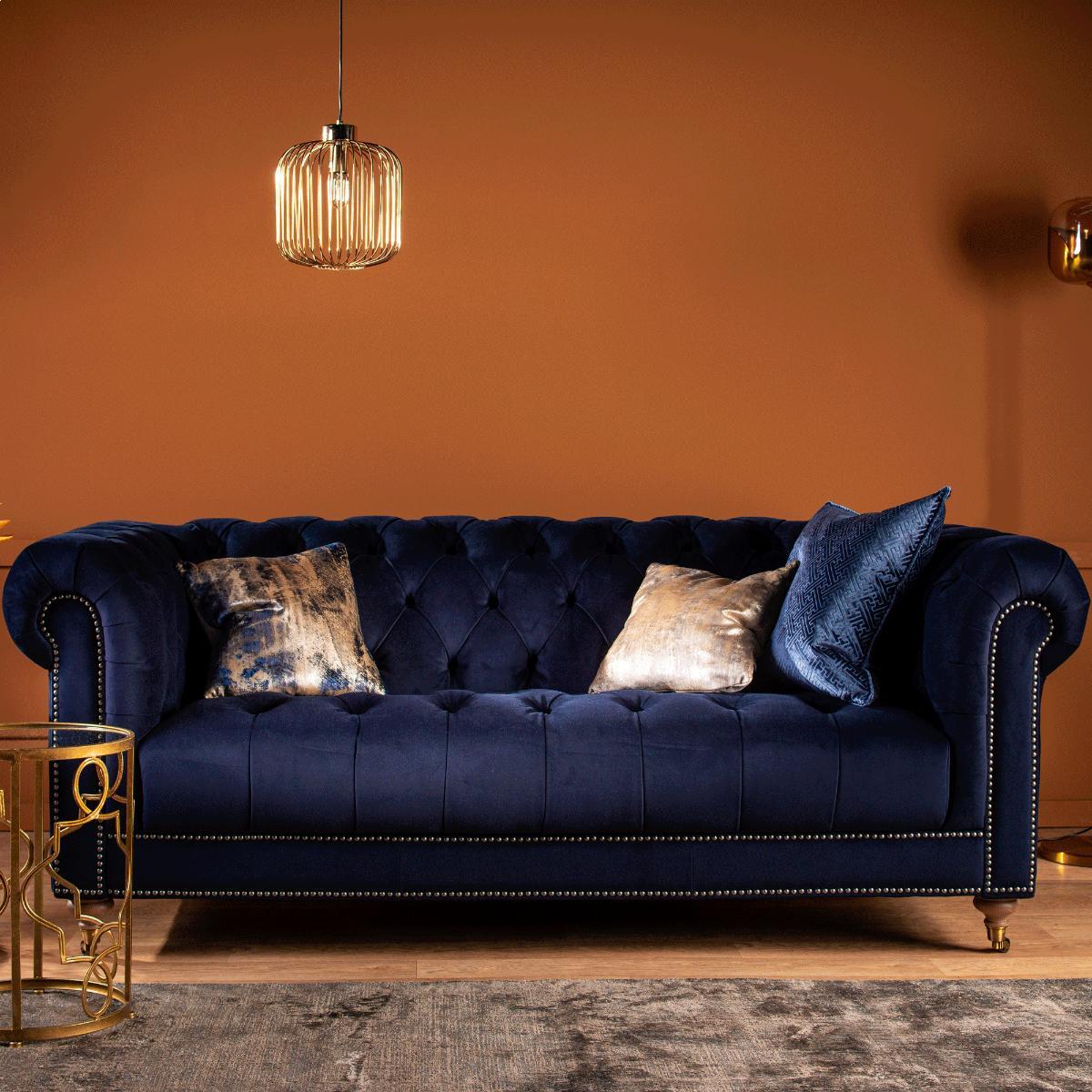 Moonstruck Cushion, Navy – image 2