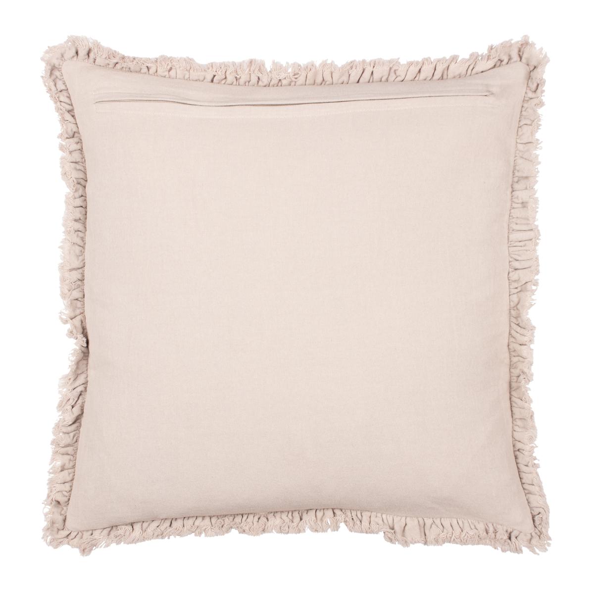 Natural Frill Cushion, Neutral | Barker & Stonehouse – image 2