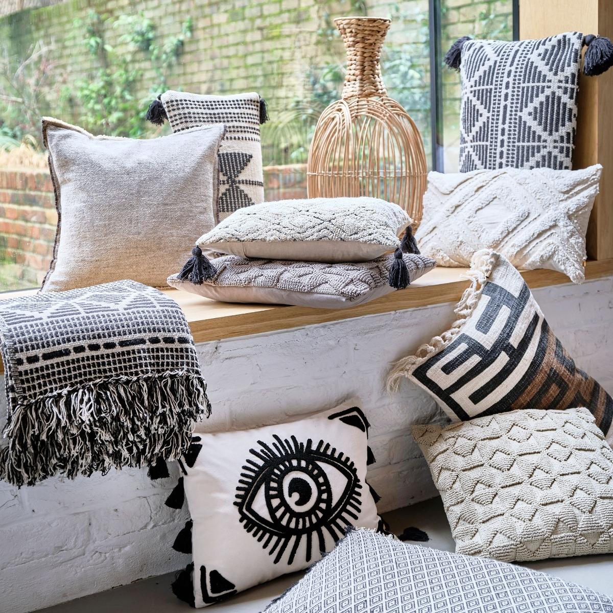 Ajina Cushion, Neutral | Barker & Stonehouse – image 2