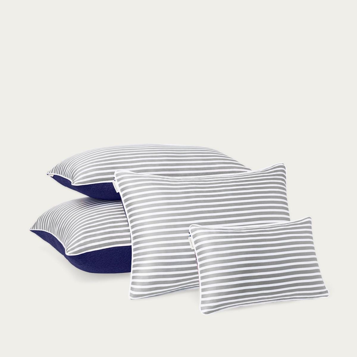 Grey Striped - Camarat Beach Pillows – image 4