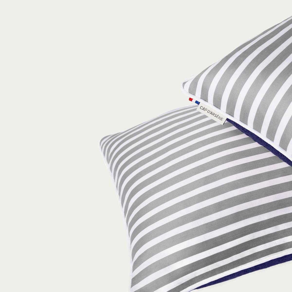 Grey Striped - Camarat Beach Pillows – image 5