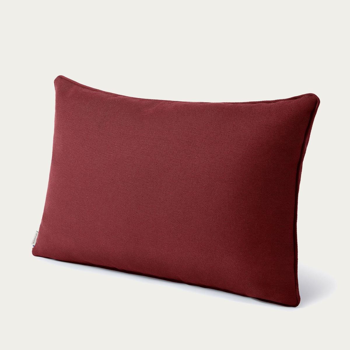 Burgundy Equipage Cushion - XL
