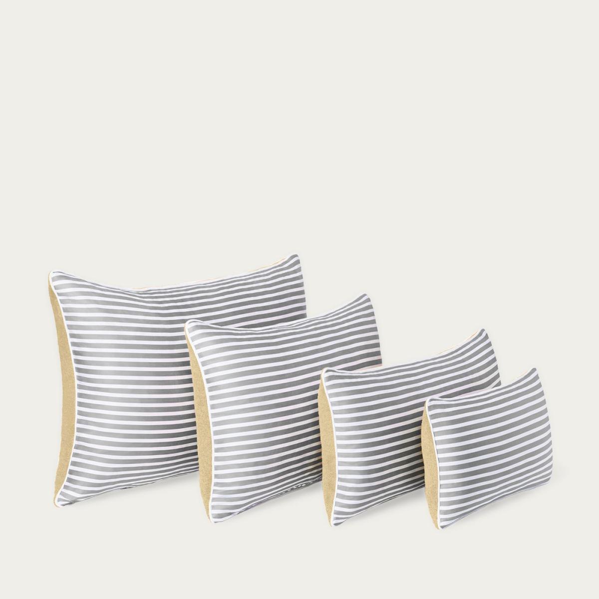 Grey Striped - Sable Beach Pillows – image 3